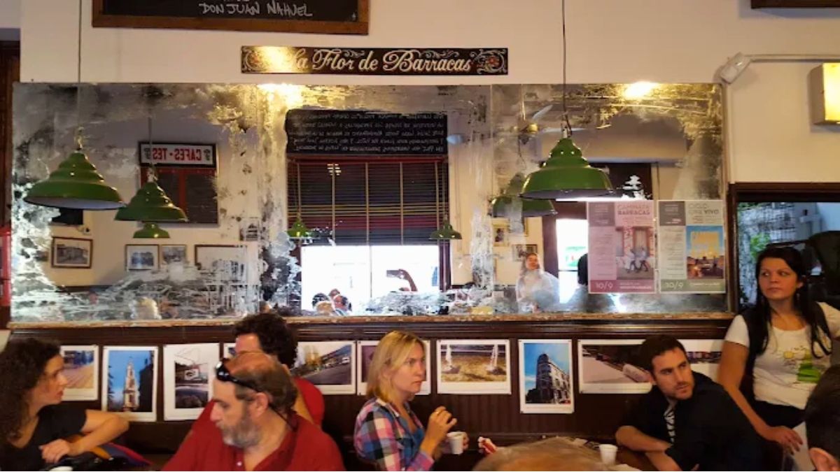 El bodegón Flor de Barracas, un clásico. El bodegón Flor de Barracas, un clásico.