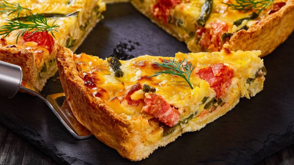 Recetas sabrosas: tarta de verduras.