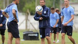 Racing entrenó pensando en Guaraní