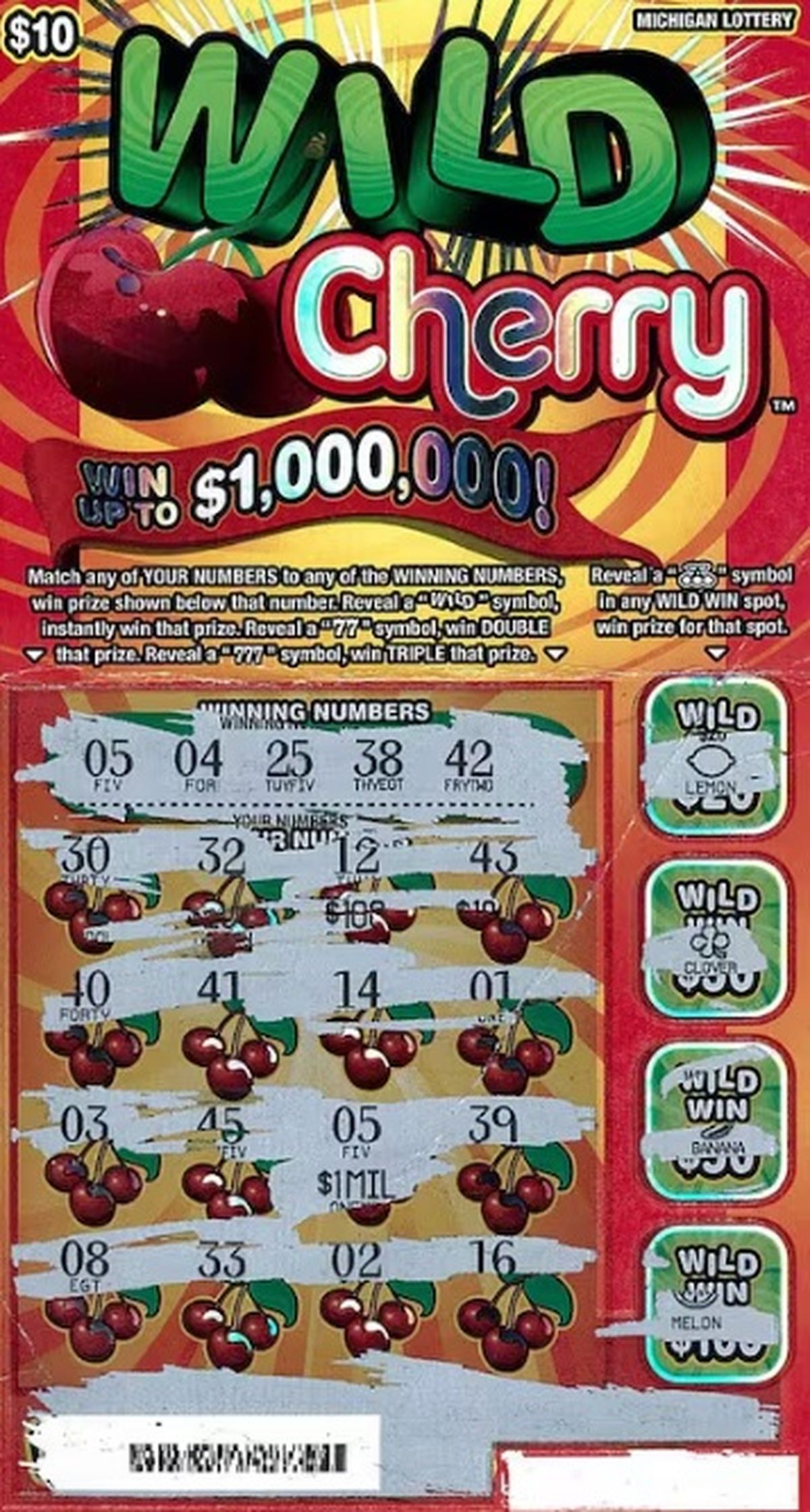 Gracias al juego "Wild Cherry" la mujer cambió su suerte. Gracias al juego "Wild Cherry" la mujer cambió su suerte.