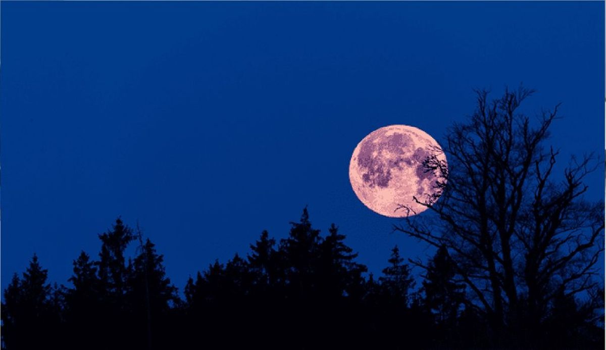 Astrología. Luna llena de abril: cuándo y dónde ver la primera luna brillante.