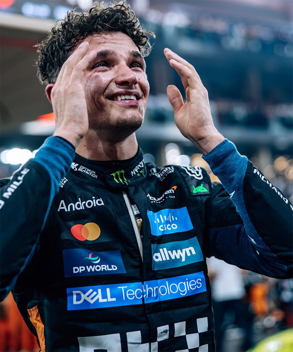 Lando Norris quedó en la historia de la Fórmula 1. Lando Norris quedó en la historia de la Fórmula 1.