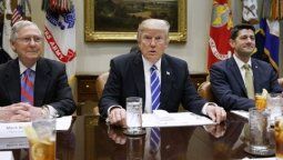 Trump se mostró conciliador en su primer discurso ante el Congreso