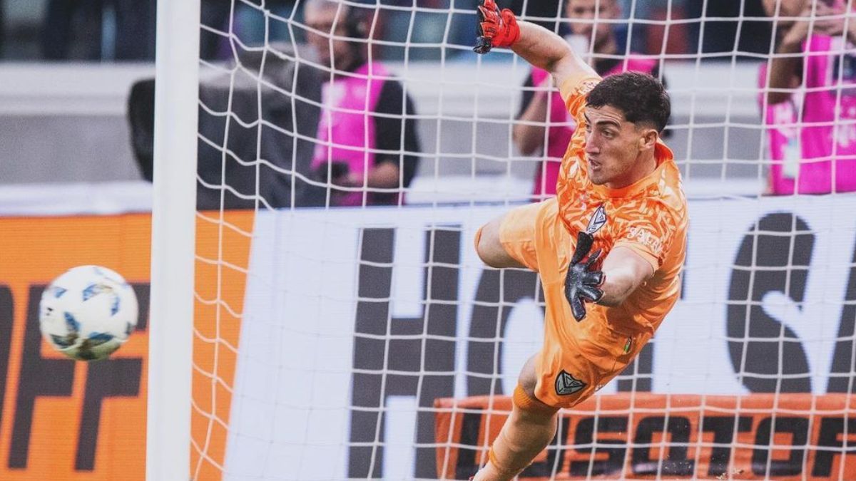 Marchiori tuvo una gran actuación en el arco de Vélez en la Copa de la Liga Profesional.&nbsp;