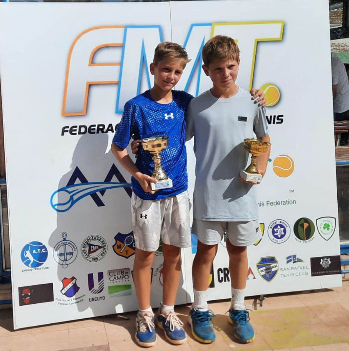 Juan Ignacio Assi y Manuel Paniagua, finalistas en Sub 12 (UNO/Carolina Quiroga) Juan Ignacio Assi y Manuel Paniagua, finalistas en Sub 12 (UNO/Carolina Quiroga)