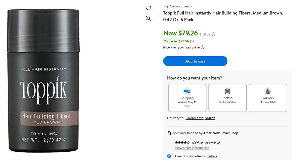 La oferta de Walmart para quienes tienen poco cabello. La oferta de Walmart para quienes tienen poco cabello.
