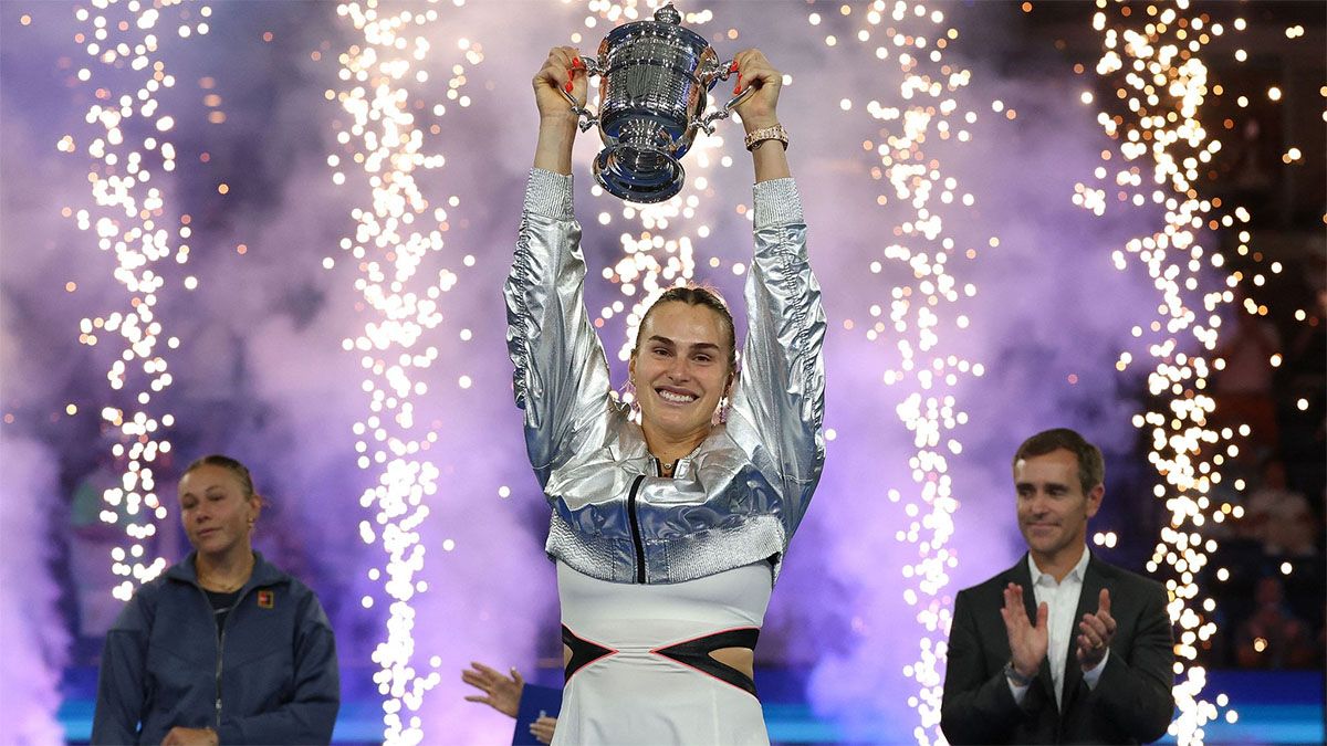 Aryna Sabalenka es la dueña nuevamente del US Open.
