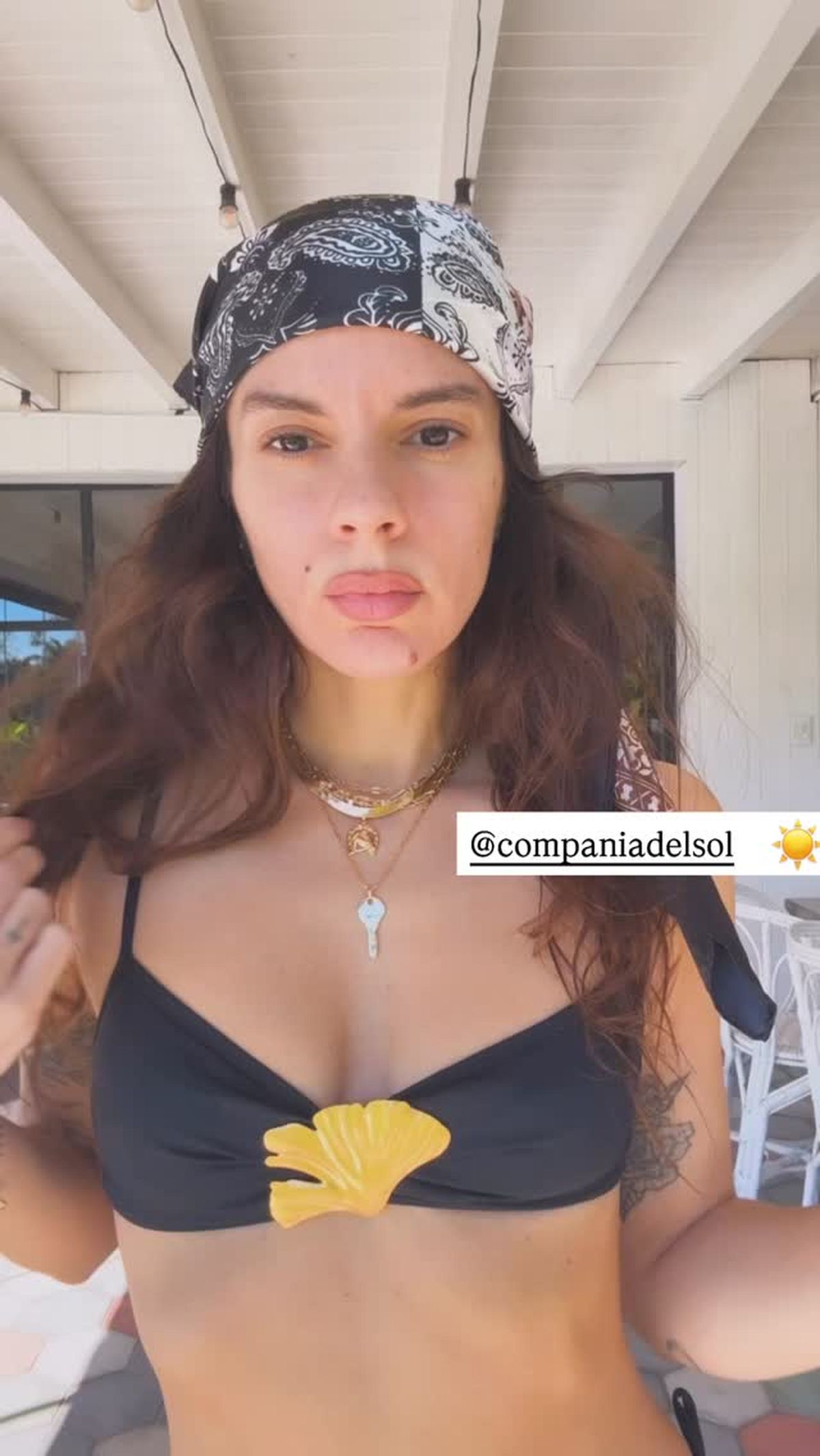 Gimena Accardi se animó a la bikini más sexy de la temporada. Gimena Accardi se animó a la bikini más sexy de la temporada.
