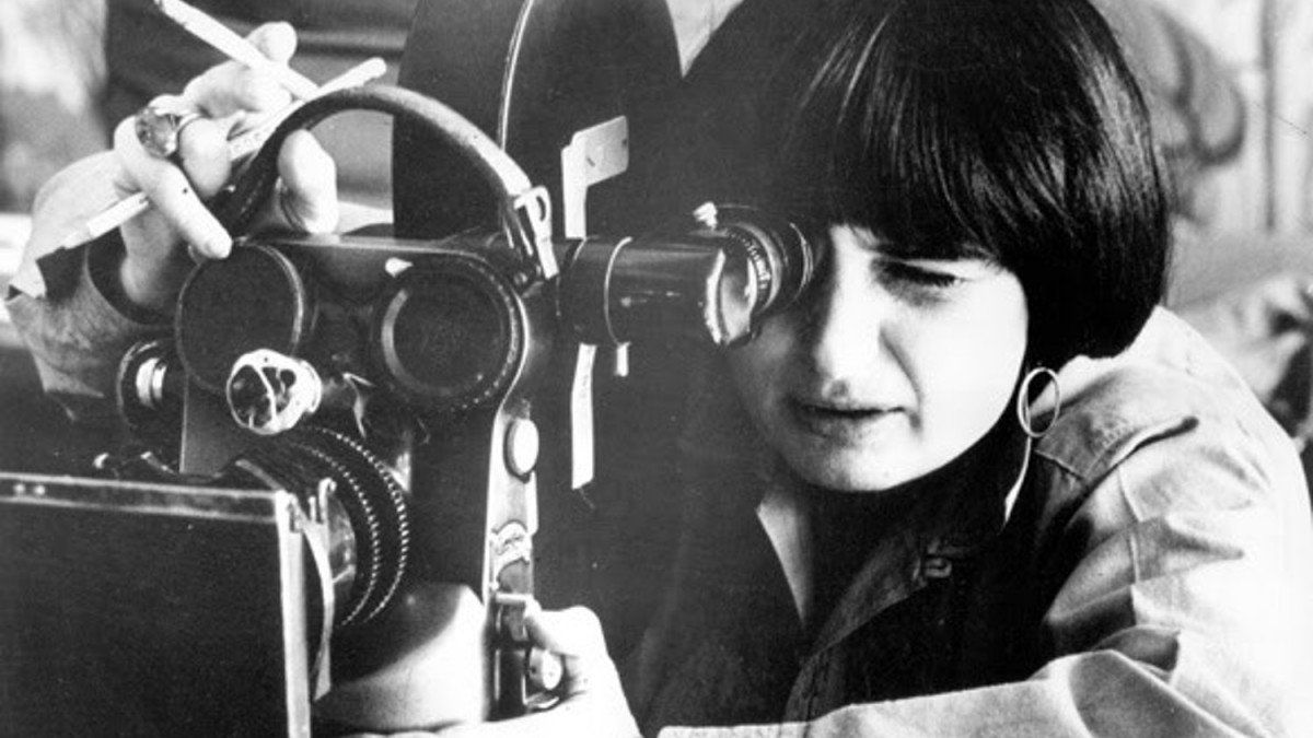 La cineasta Agnès Varda. La cineasta Agnès Varda.
