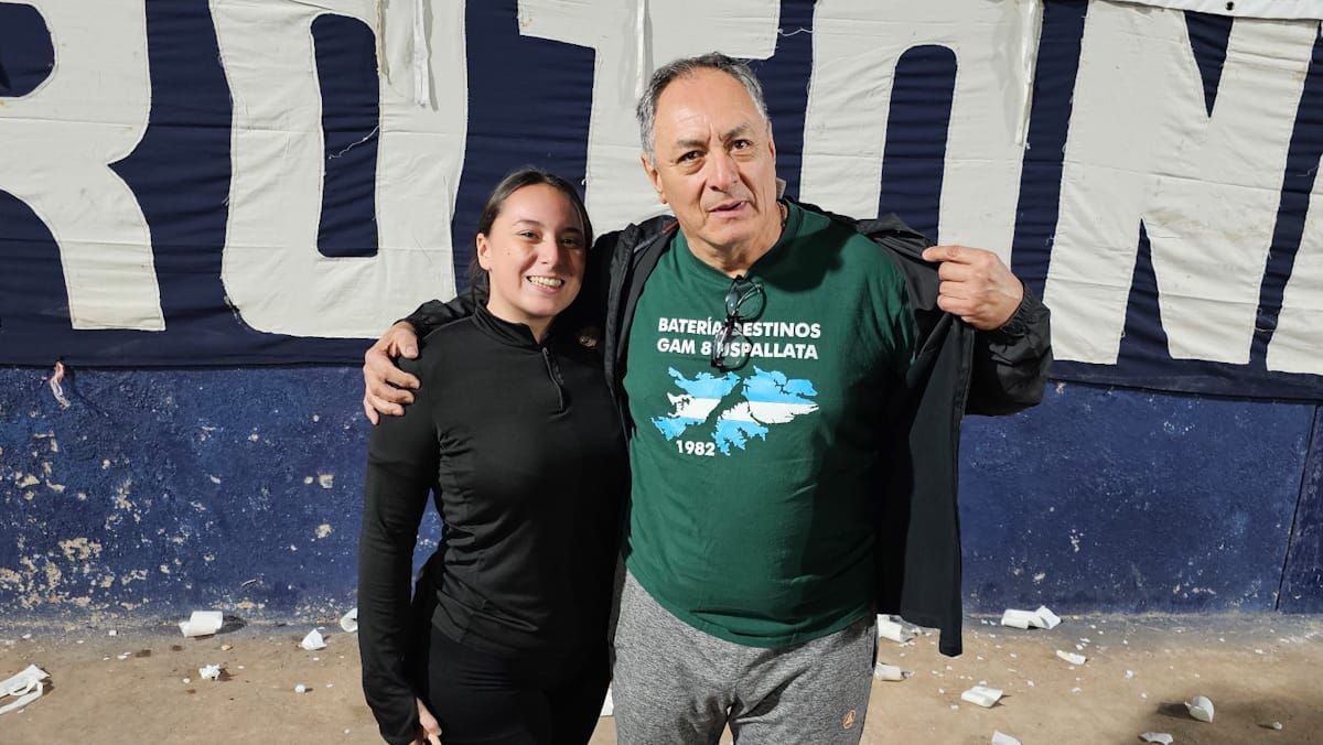 La gesta de Malvinas fue recordada en cancha de la Lepra (UNO/Nicolás Ríos)