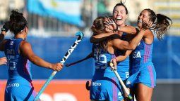 Las Leonas golearon a Alemania: jugarán con Nueva Zelanda en cuartos