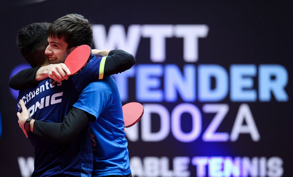 La coronación de Santi Lorenzo y Cifuentes en dobles fue uno de los puntos altos del WTT Contender Mendoza 2024. La coronación de Santi Lorenzo y Cifuentes en dobles fue uno de los puntos altos del WTT Contender Mendoza 2024.