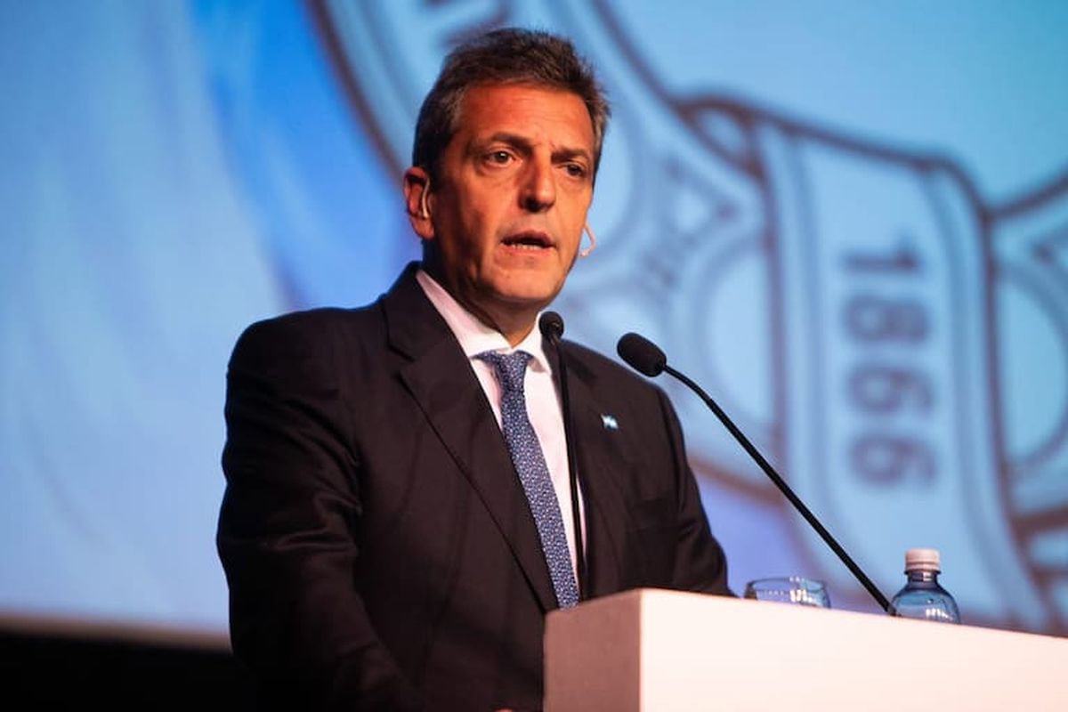 Sergio Massa en la Rural,