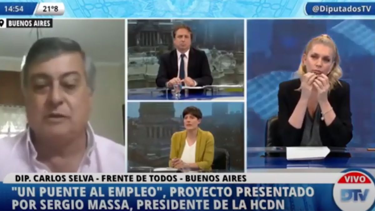 Carlos Selva integrante del bloque de diputados del Frente de Tados opino sobre el proyecto de Ley que convierte planes sociales en empleo.