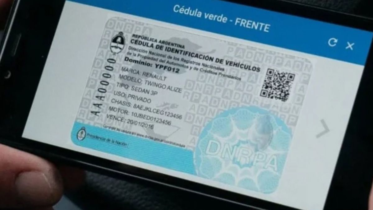 La cédula verde digital no es considerada válida para las autoridades fronterizas para salir del país en automóvil La cédula verde digital no es considerada válida para las autoridades fronterizas para salir del país en automóvil