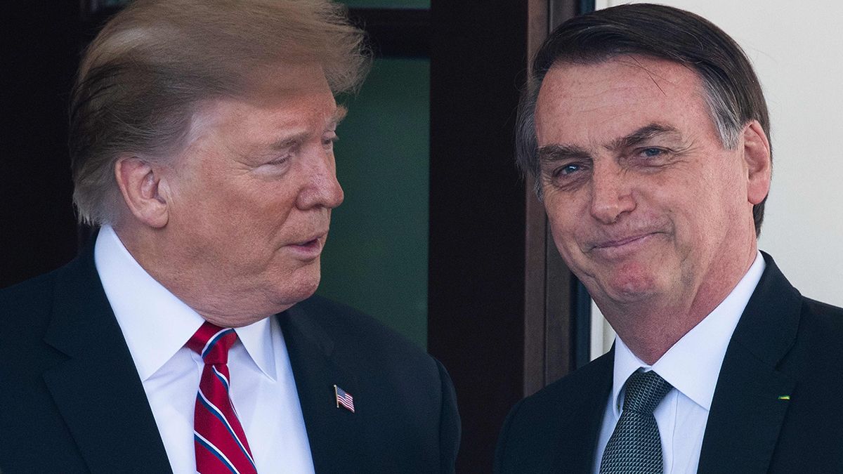 Javier Milei afirm&oacute; que tiene un "alineamiento casi natural" con el ex presidente estadounidense Donald Trump y con el actual de Brasil, Jair Bolsonaro.