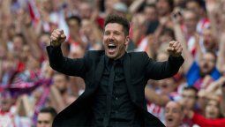 Diego Simeone les dio otra alegría a los colchoneros