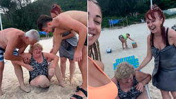 Una abuela se hizo viral en TikTok luego de probar su primera caipiriña en sus vacaciones en Brasil, ¡y las risas no pararon, mira el video!