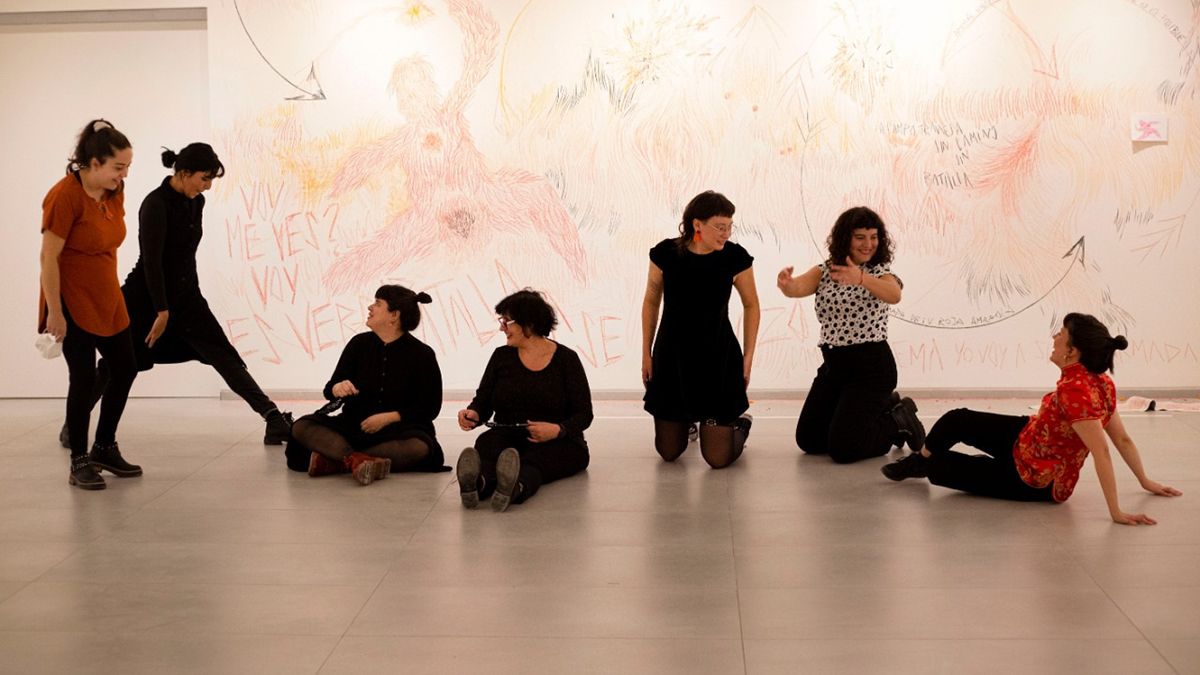 Natalia Espinosa, Chiara Bellusci, Luz Magarre, Valentina Palacios, Victoria Riveros, Emilia Sánchez y Amira Yurie.