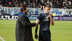 El equipo de Berti cayó ante Brown de Adrogué. El DT del Azul está con Petrasso.