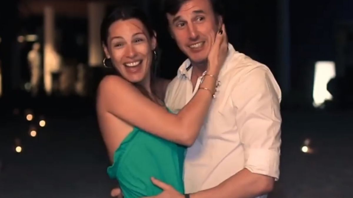 Roberto García Moritán y Pampita.