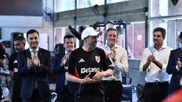 Coudet y River esperan el sorteo de la Sudamericana.
