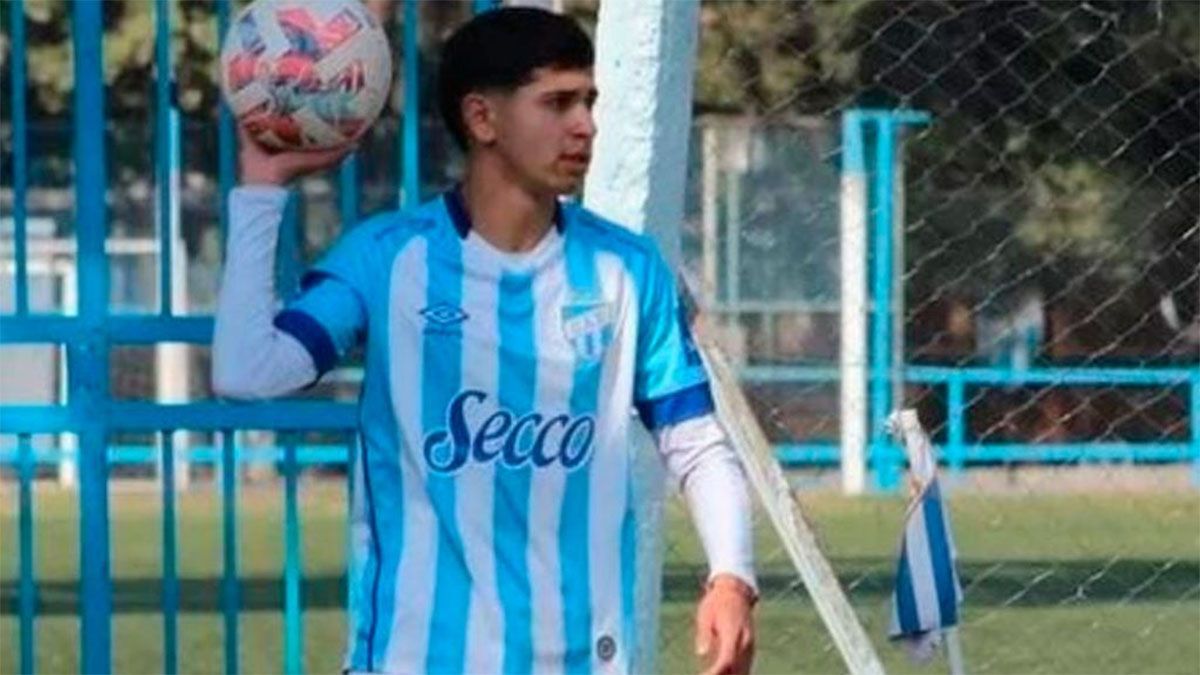 Jonathan Alderetes jugaba en Atlético Tucumán y murió este martes.