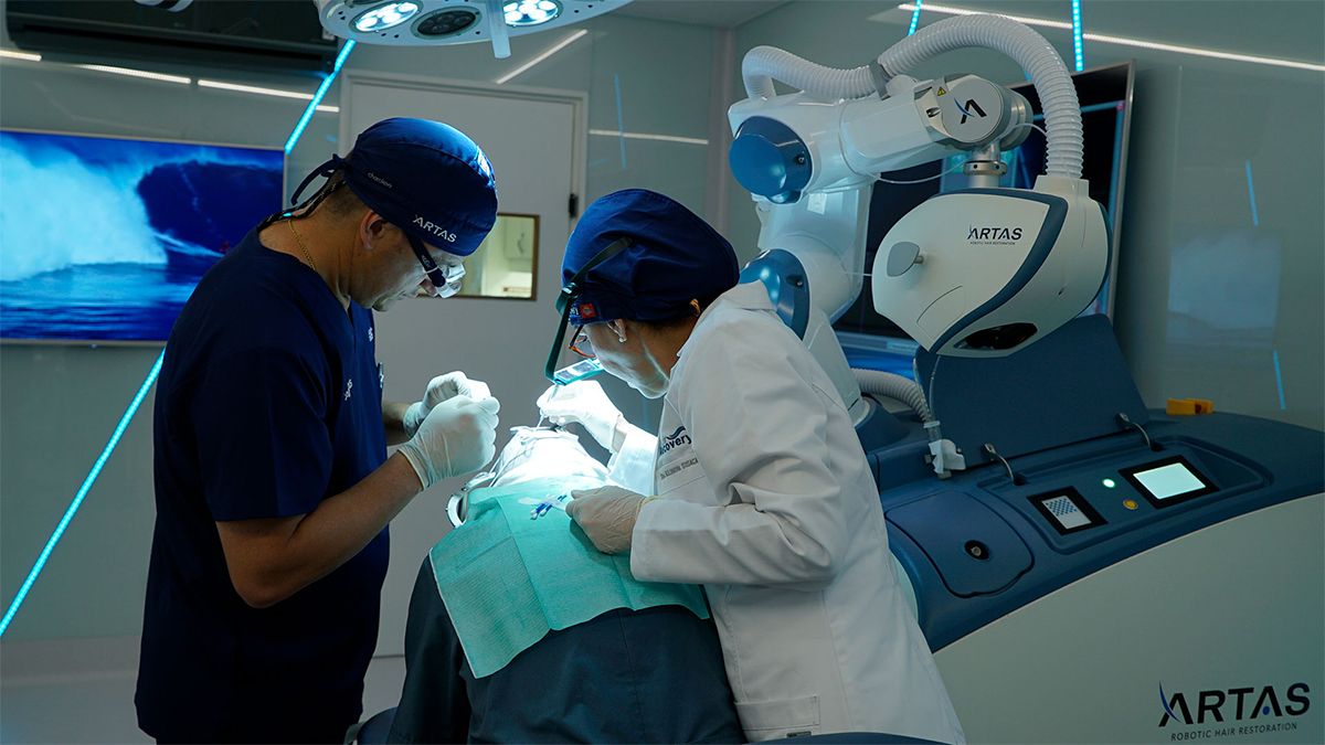 ARTAS es la última tecnología mundial para microtrasplantes capilares.