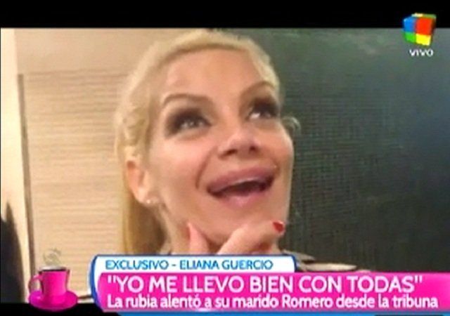 Guercio habló del conflicto con el resto de las botineras