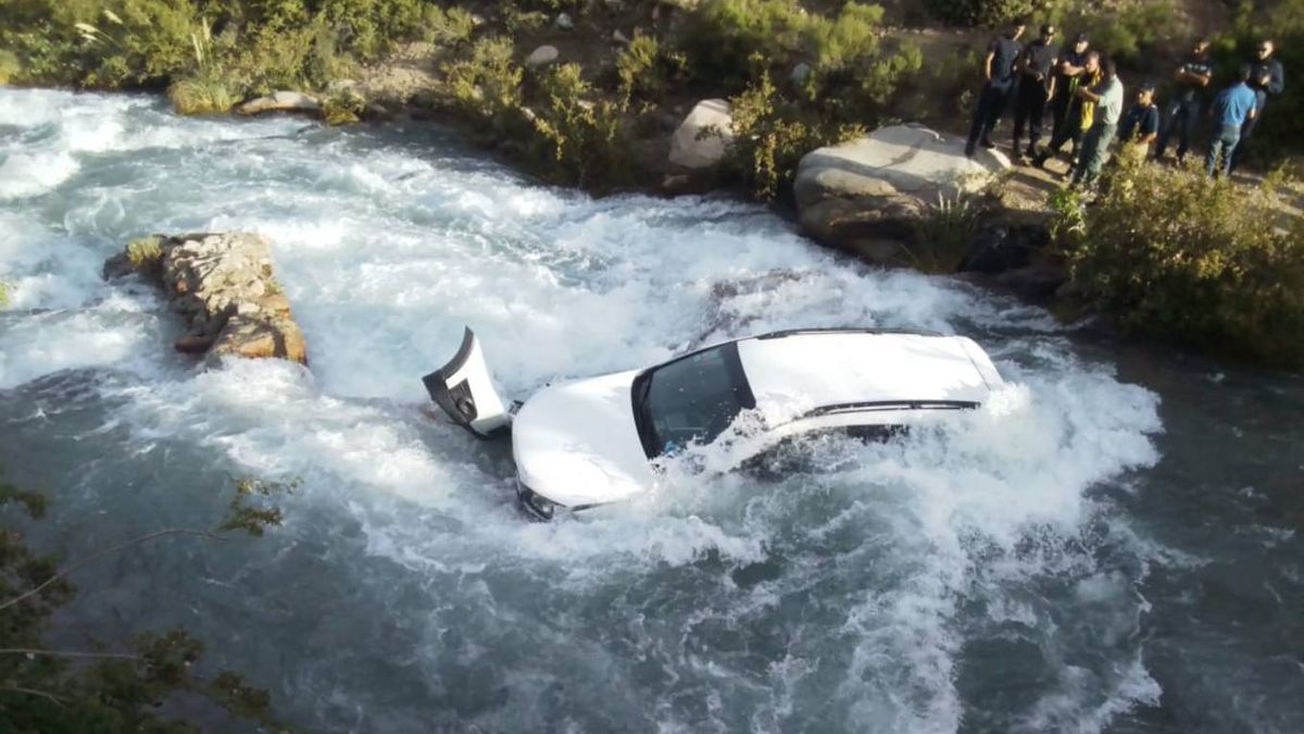 El accidente se produjo en la Ruta 94 en Tunuyán.