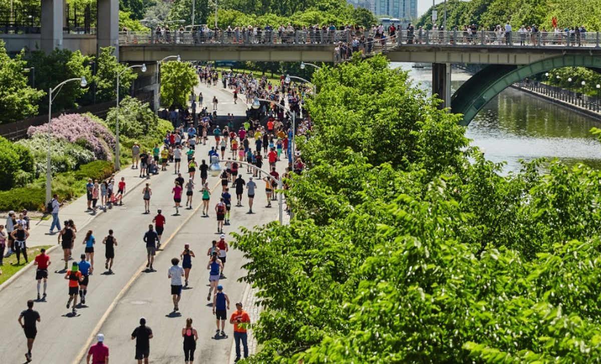 La maratón se realizó el último domingo.
