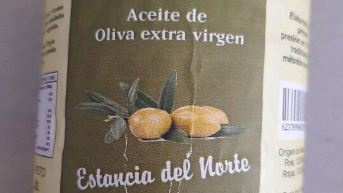 Una aceite de oliva fue prohibido por la ANMAT.