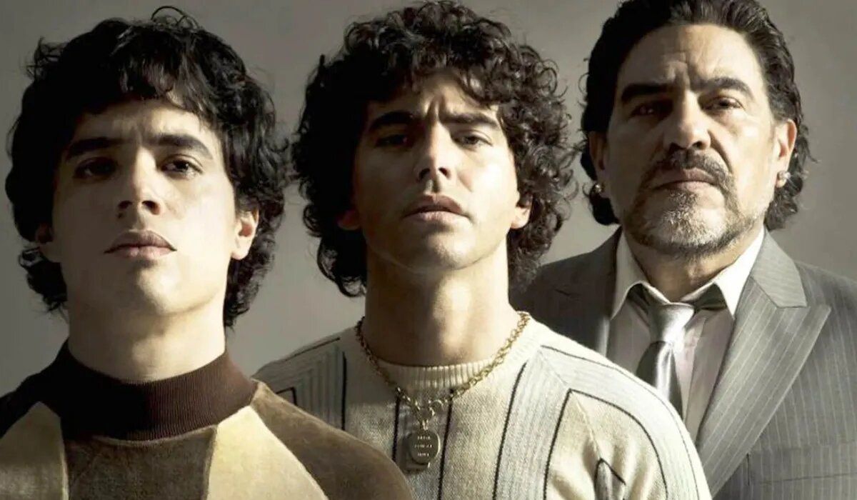 Nicolas Goldschmidt, Nazareno Casero y Juan Palomino hacen de Diego.