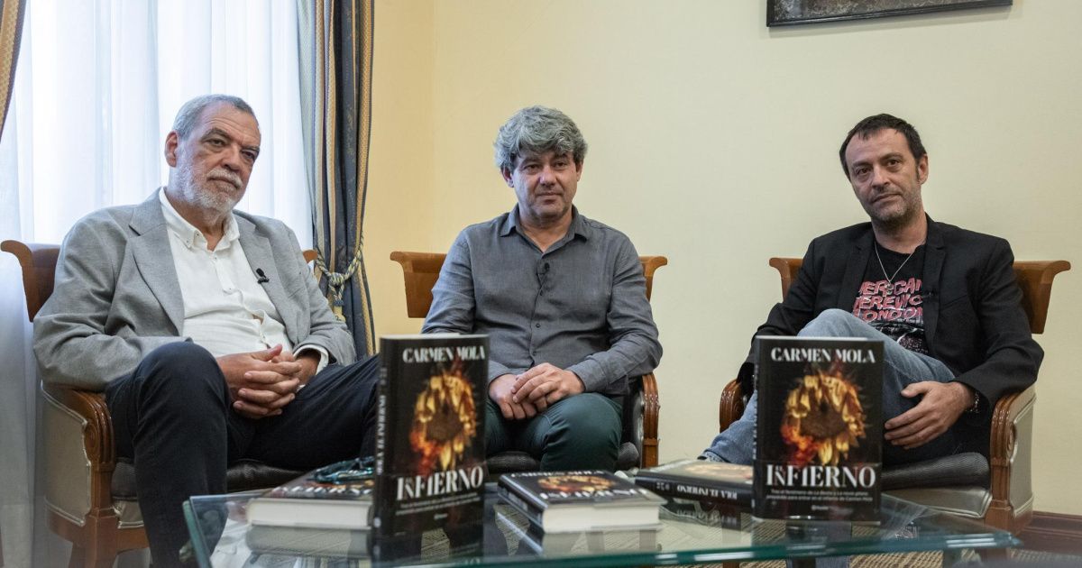 Jorge Díaz, Agustín Martínez y Antonio Mercero. Jorge Díaz, Agustín Martínez y Antonio Mercero.