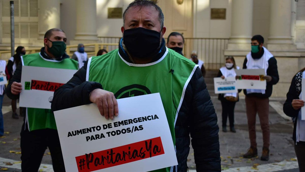 ATE volvió a reclamar por la reapetura de paritarias estatales