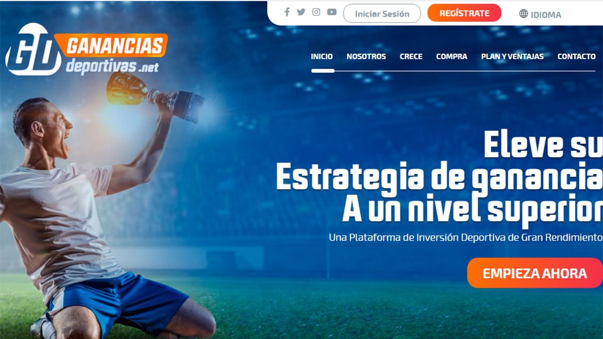 La red de apuestas Ganancias Deportivas está inscripta en Costa Rica. La empresa ya está en la mira de la Justicia.
