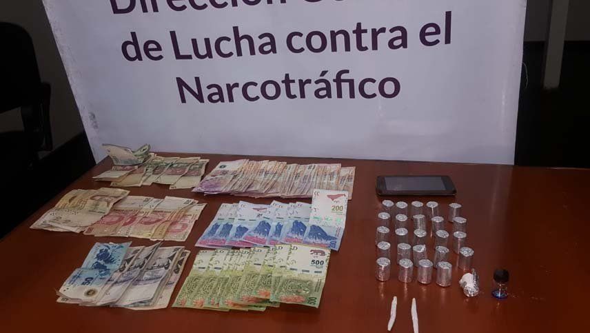 Los elementos secuestrados en la causa por narcotráfico en Mendoza.