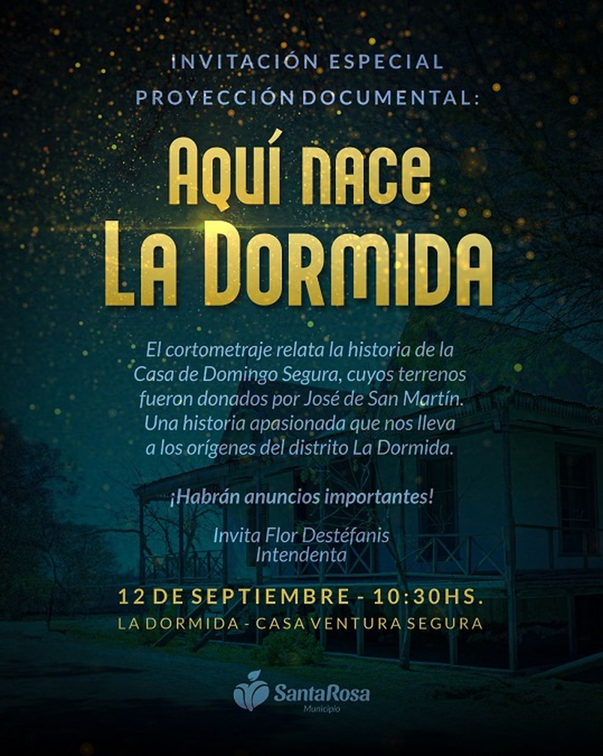 La presentación oficial de la adquision del terreno y el inmueble se realizará el próximo jueves 12 de setiembre. La presentación oficial de la adquision del terreno y el inmueble se realizará el próximo jueves 12 de setiembre.