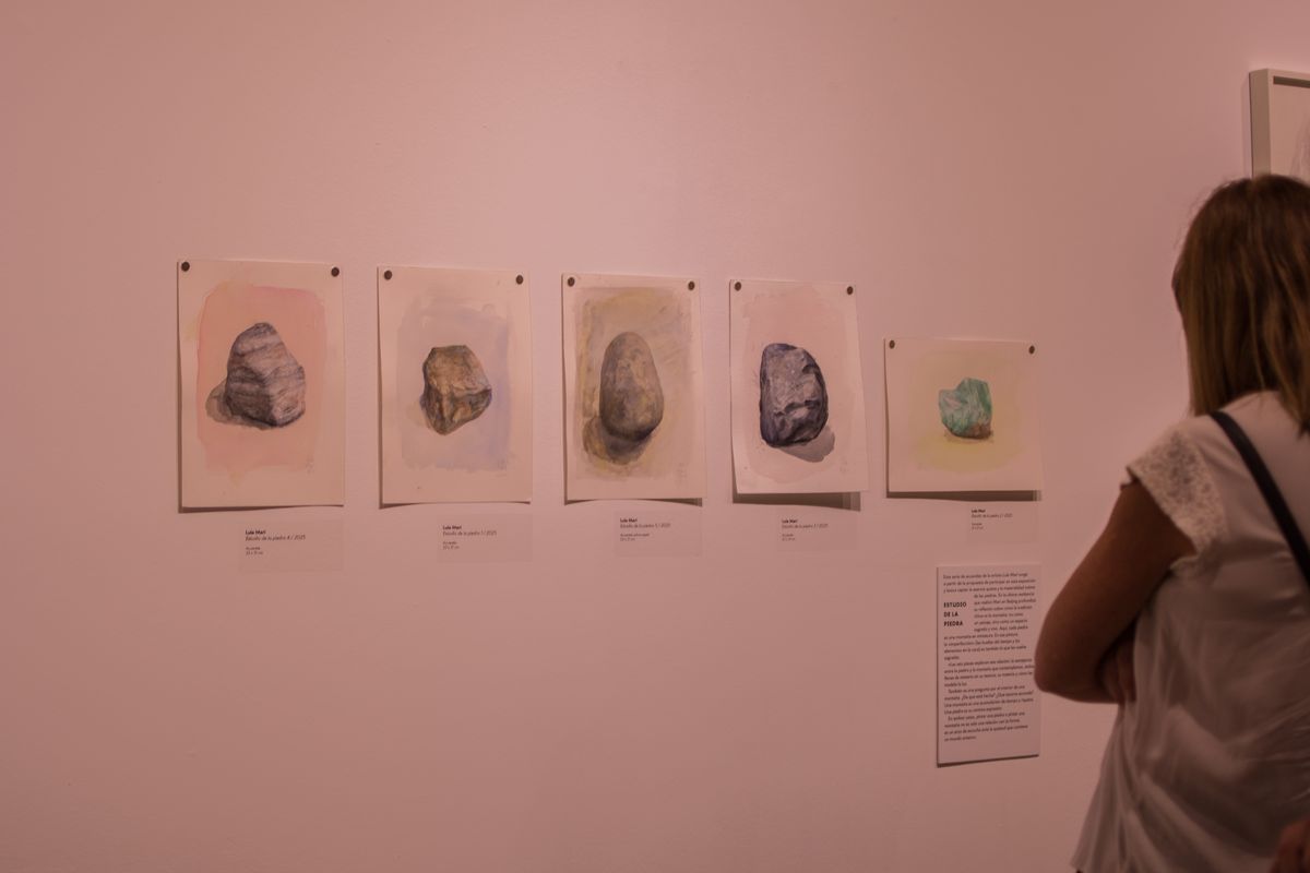 La artista porteña Lula Mari toma la piedra de la montaña para recrearla en sus distintas formas, tamaños, texturas y colores. La artista porteña Lula Mari toma la piedra de la montaña para recrearla en sus distintas formas, tamaños, texturas y colores.