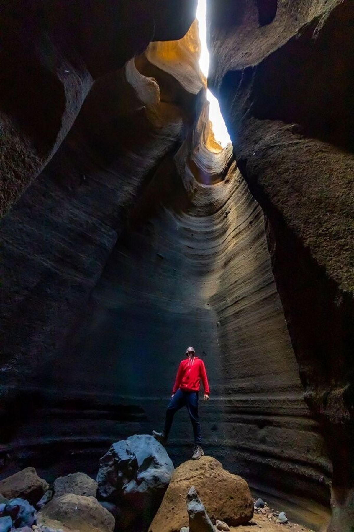 Carcava de Tito Alba, volcán Malacara. Carcava de Tito Alba, volcán Malacara.