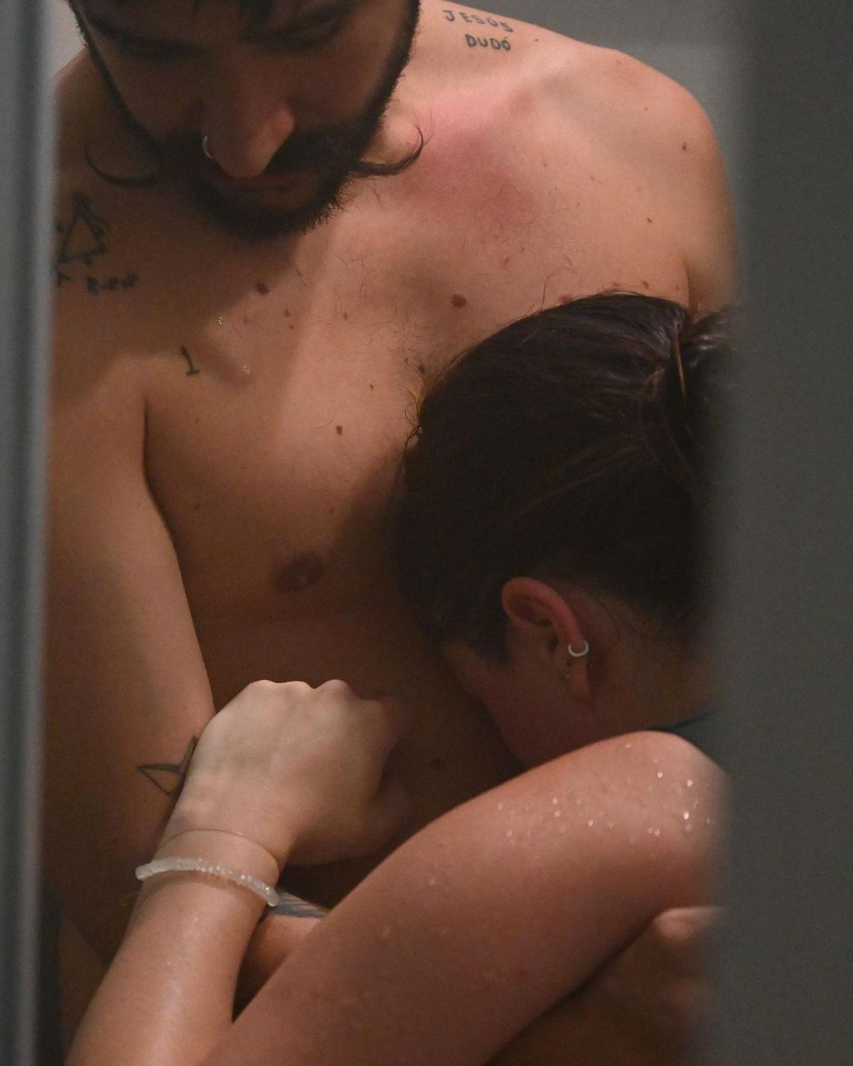 Foto del parto de Índigo compartida Evaluna Montaner y Camilo en sus redes sociales.