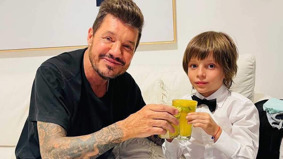 Marcelo Tinelli recibió un regalo muy especial de Daniel Vila e Independiente Rivadavia