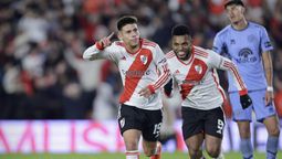 El Diablito Echeverri abrió el camino de la victoria de River.