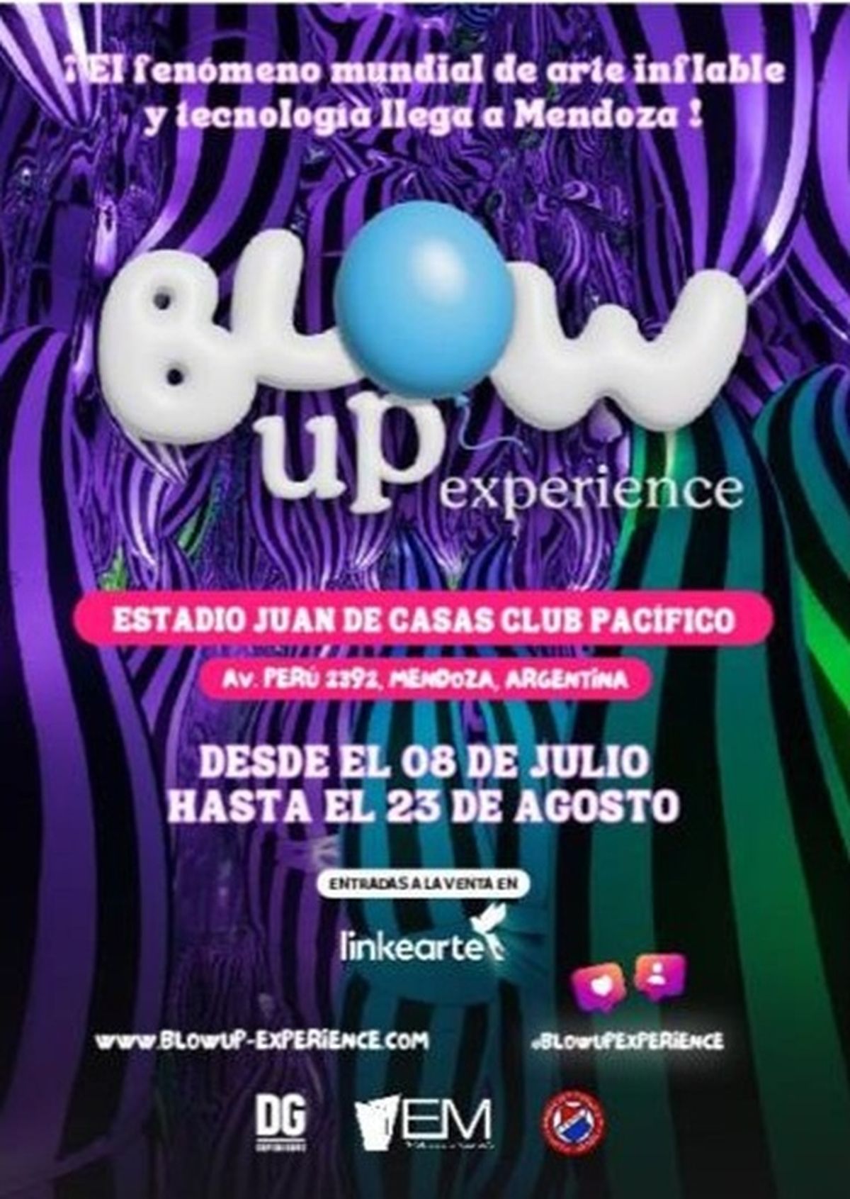 Blow Up Experience llega a Mendoza. Blow Up Experience llega a Mendoza.