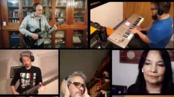 La Banda de la UTN grabó con amigos y en celulares un tema de Spinetta