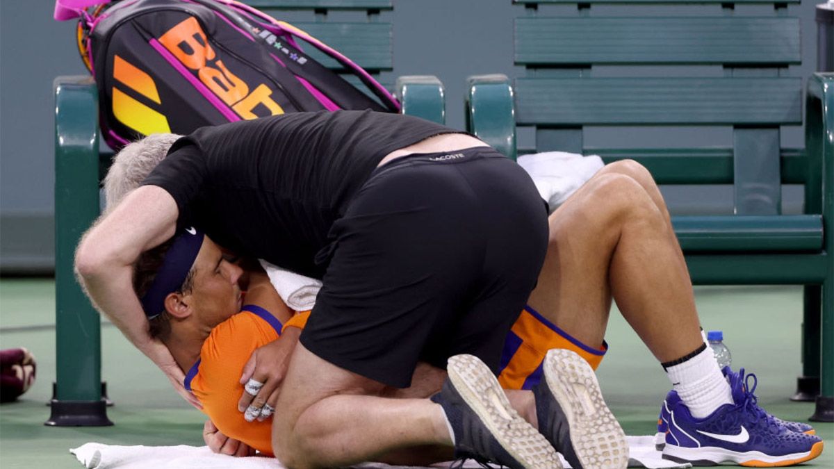El físico le está pasando una mala pasada a Rafael Nadal.