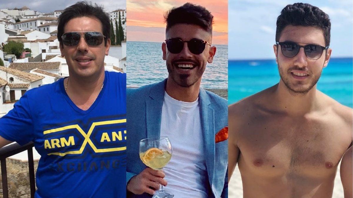 Mario Sánchez, su hijo Agustín y su sobrino Facundo, detenidos en la megacausa por narcotráfico y lavado de activos.