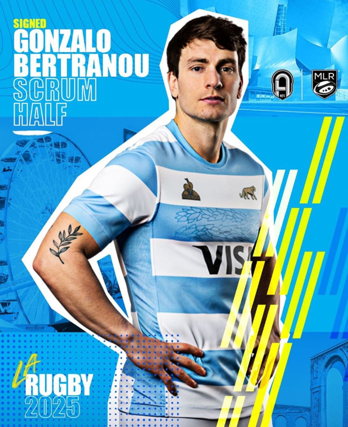 RFC Los Ángeles anunció que Gonzalo Bertranou jugará en la MLR de Estados Unidos. RFC Los Ángeles anunció que Gonzalo Bertranou jugará en la MLR de Estados Unidos.