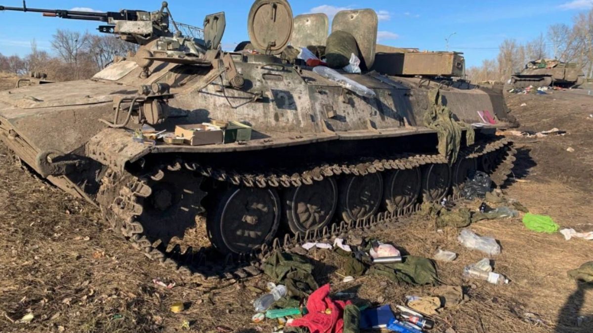 Los tanques rusos ya están muy cerca de la capital de Ucrania.