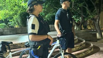 La Policía utilizó una Taser para reducir a un hombre alterado en Capital